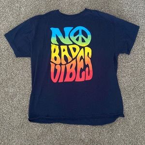 No bad vibes t shirt